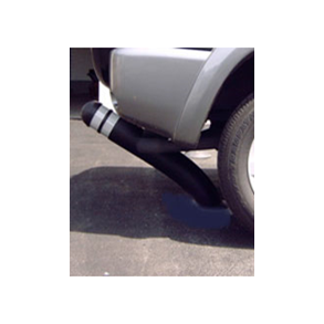 Pullert flex overkrbar til nedgravning - Sort 14 x 140 cm