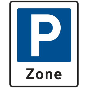 E68,3 - Zone med parkering