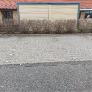 Afm&aelig;rkning, parkering
