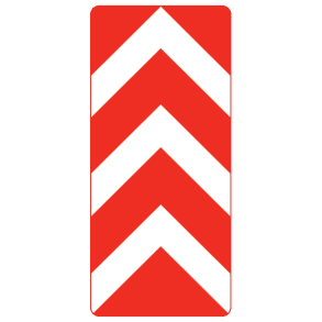 N43 - Spidsmarkering