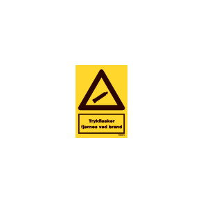 A322 - Trykflasker fjernes ved brand