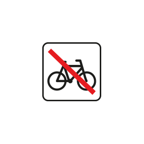 PIC27  - Cykler forbudt