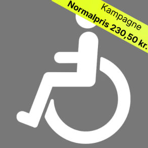 Premark� Invalidesymbol - 1000 mm - hvid