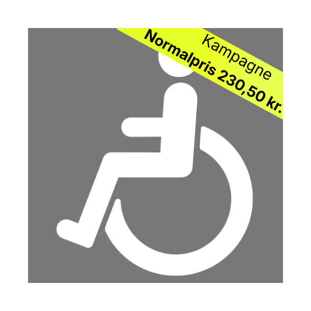 Premark� Invalidesymbol - 1000 mm - hvid