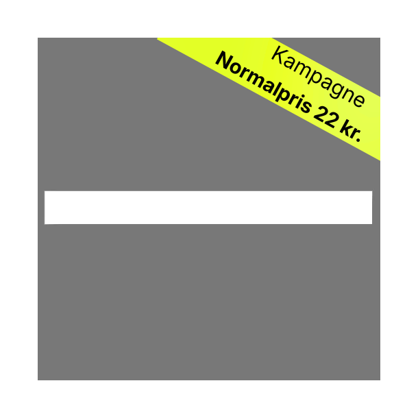 Premark� Stribe - 1000x100 mm - hvid