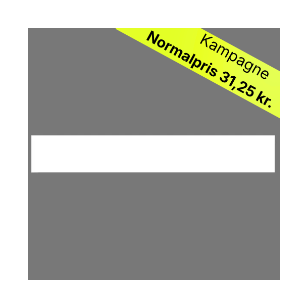 Premark� Stribe - 1000x150 mm - hvid