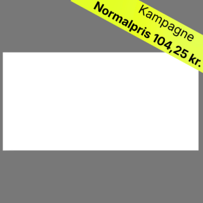 Premark� Stribe - 1000x500 mm - hvid