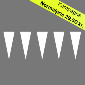 Premark� Hajtand - 500x600 mm - hvid