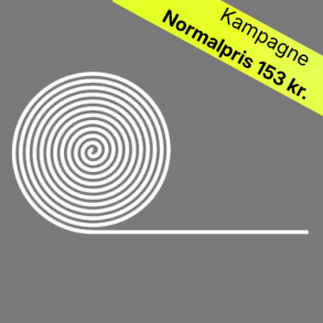 Premark� rulle - 5000x100 mm - hvid