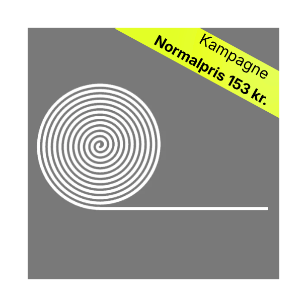 Premark� rulle - 5000x100 mm - hvid