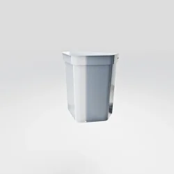 Felix affaldskurv 50 l, med bundtmning