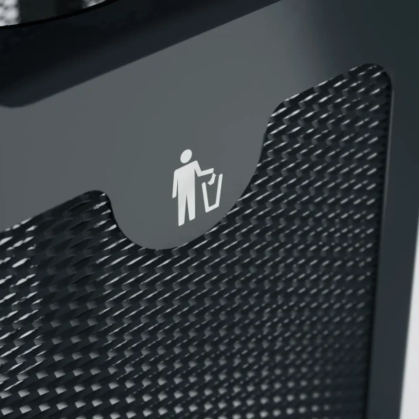 Tack affaldskurv 125 l