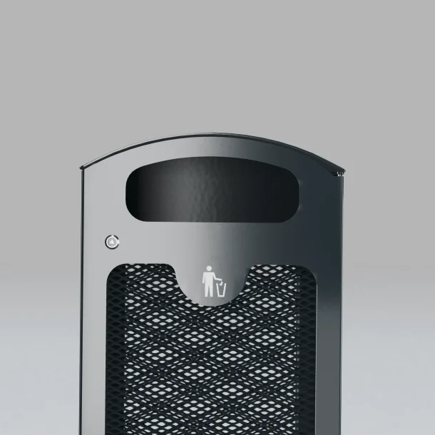 Tack affaldskurv 125 l