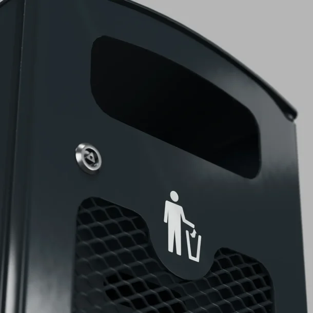 Tack affaldskurv 60 l