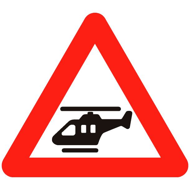 A97-V - Lavtg�ende helikopter - 70cm