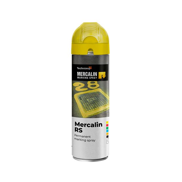 Mercalin m�rkespray 500 ml. gul