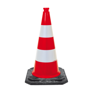 Markeringskegle 75 cm med type 4 refleks