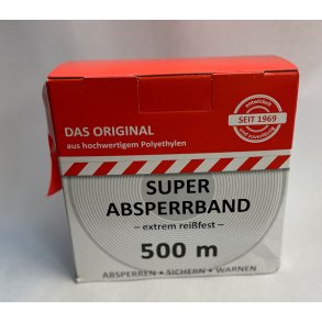 Afm�rkningsb�nd r�d/hvid, 500M