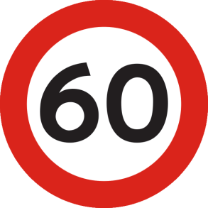 C55-60 - Lokal hastighedsbegrænsning