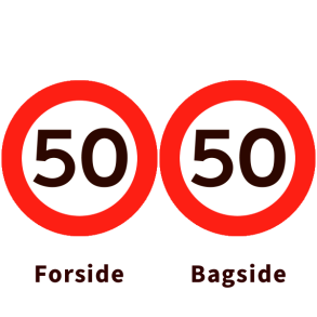 C55-50/C55-50 - Lokal hastighedsbegrænsning - dobbeltsidet