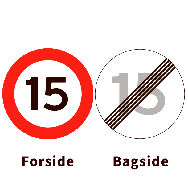 C55-15/C56-15 - Lokal hastighedsbegrnsning og ophr - dobbeltsidet - 70cm