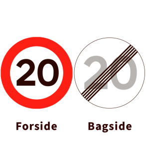 C55-20/C56-20 - Lokal hastighedsbegrænsning og ophør - dobbeltsidet