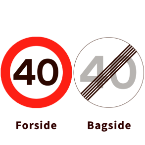 C55-40/C56-40 - Lokal hastighedsbegrænsning og ophør - dobbeltsidet