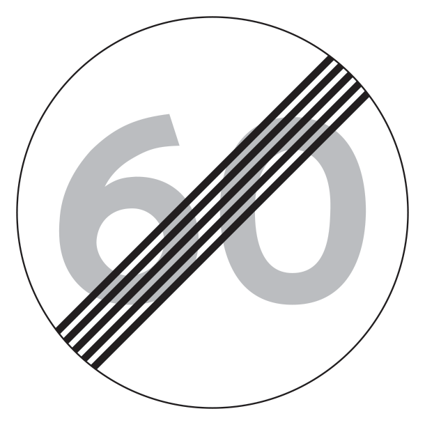 C56-60 - Ophr af lokal hastighedsbegrnsning - 50cm