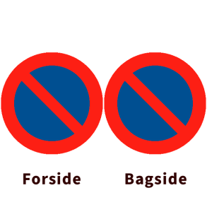 C62/C62 - Parkering forbudt - dobbeltsidet