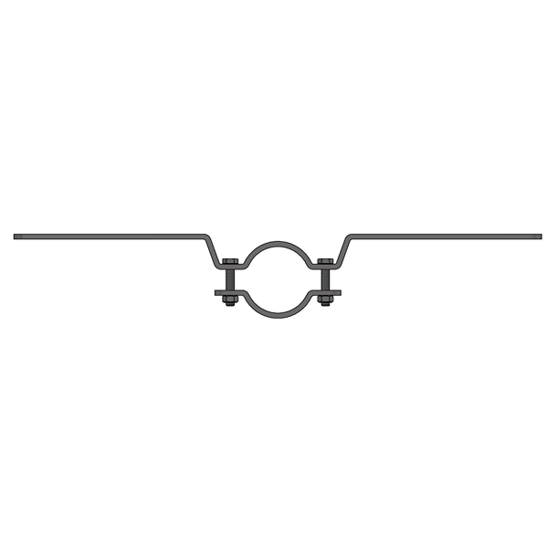 Beslag D3 480 mm hulafstand