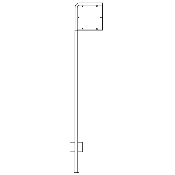 Galgestander 50x50 cm