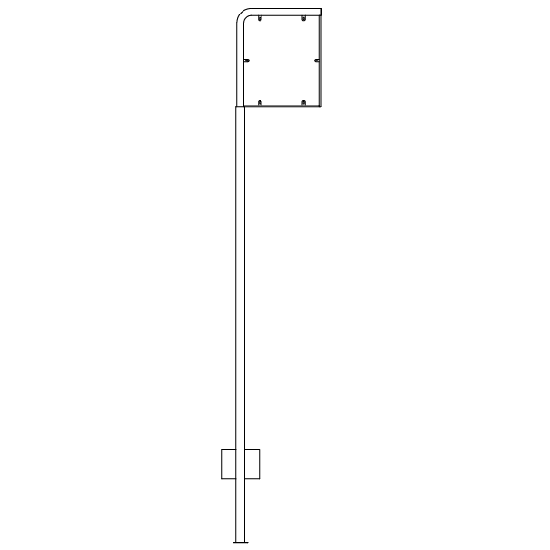 Galgestander 60x50 cm