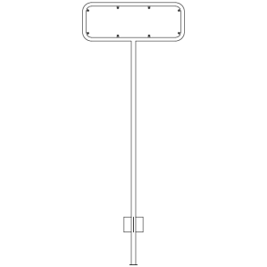 Rrrammestander 40x125 cm