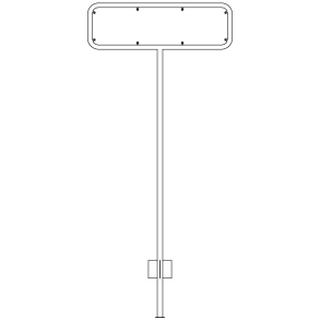 Rrrammestander 40x150 cm