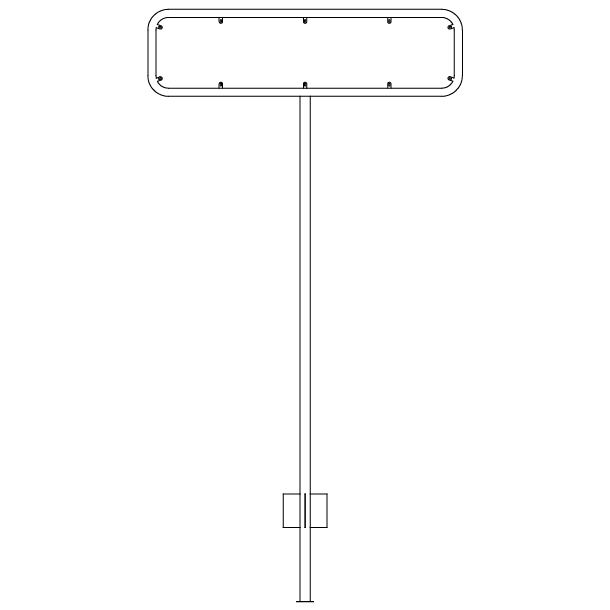 Rrrammestander 40x175 cm