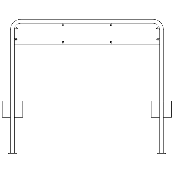 Galge lav 23,5x175 cm