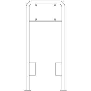 Lav galge til 25 cm høje tavler