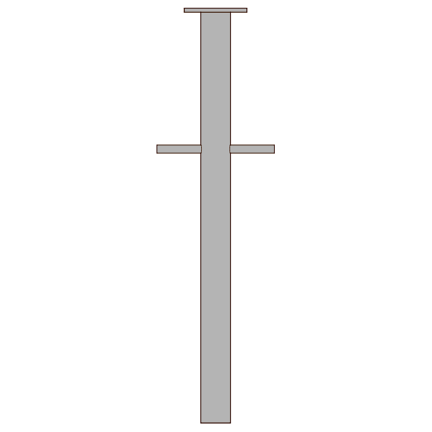 Brudledsstander underpart