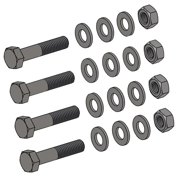 Boltes�t til brudled �60mm