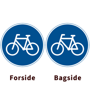 D21/D21 - Cykelsti - dobbeltsidet