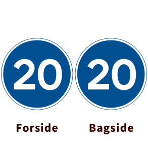 D55-20/D55-20 - Mindste hastighed - dobbeltsidet