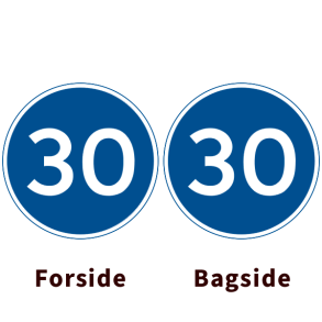 D55-30/D55-30 - Mindste hastighed - dobbeltsidet