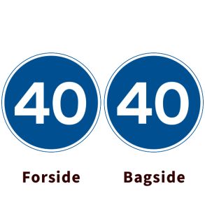 D55-40/D55-40 - Mindste hastighed - dobbeltsidet