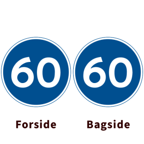 D55-60/D55-60 - Mindste hastighed - dobbeltsidet