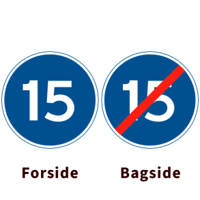 D55-15/D56-15 - Mindste hastighed og ophør - dobbeltsidet