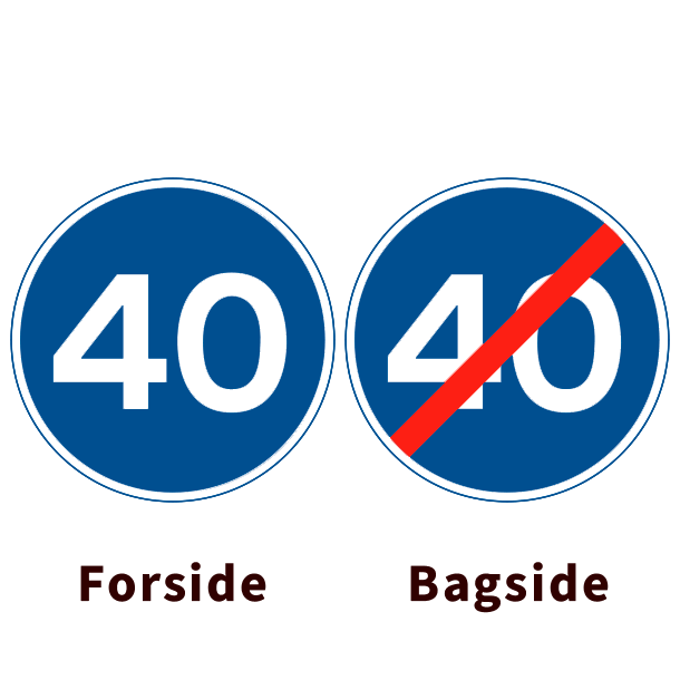 D55-40/D56-40 - Mindste hastighed og oph�r - dobbeltsidet - 70cm