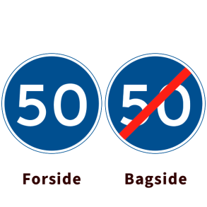 D55-50/D56-50 - Mindste hastighed og ophør - dobbeltsidet