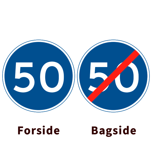 D55-50/D56-50 - Mindste hastighed og oph�r - dobbeltsidet - 70cm