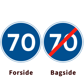 D55-70/C56-70 - Mindste hastighed og ophør - dobbeltsidet