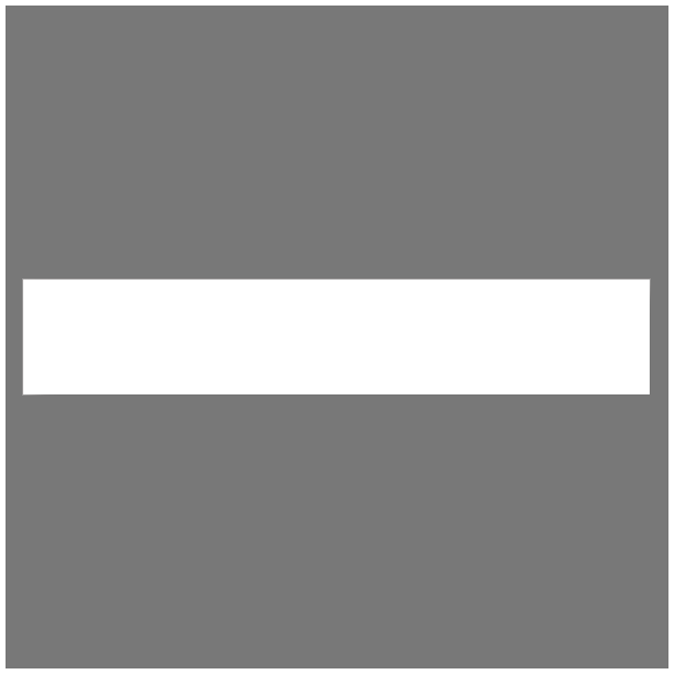 Premark Stribe - 1000x200 mm - hvid